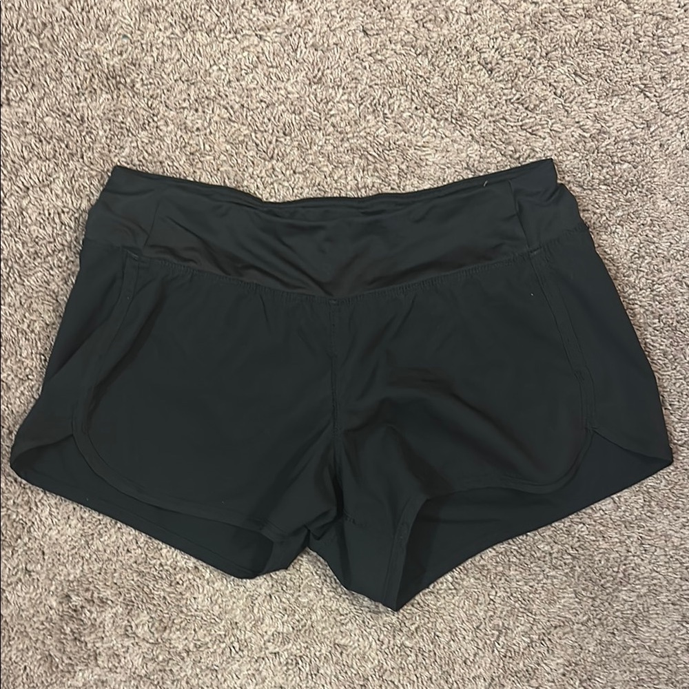 Reebok Black Athletic Shorts with Tailored Fit
